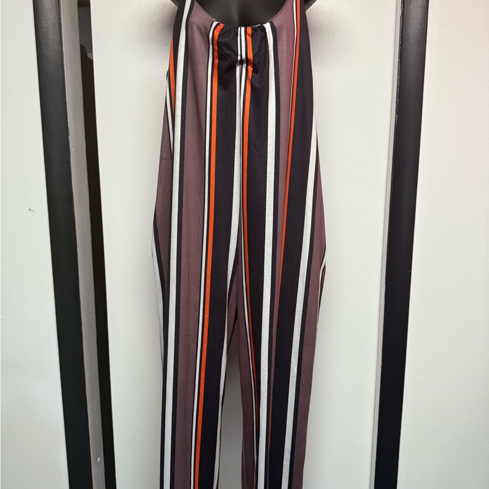 Striped Women's Jumpsuit